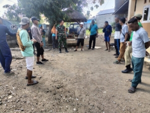 Koramil 1614-03/Hu’u Perkuat Sinergi TNI dan Rakyat