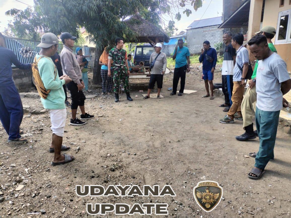 Koramil 1614-03/Hu’u Perkuat Sinergi TNI dan Rakyat