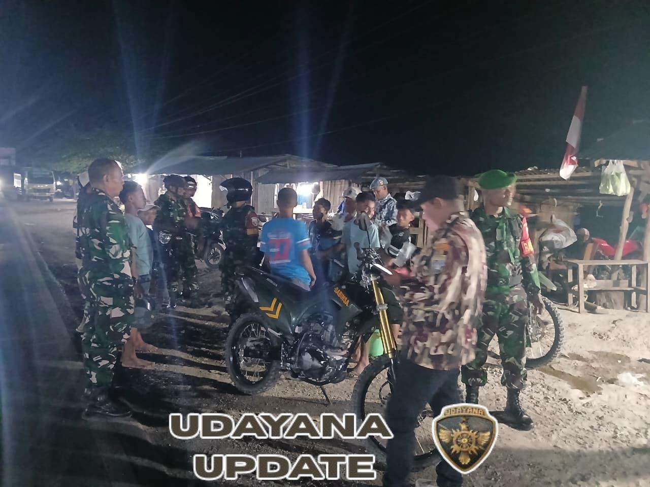 Patroli Bersama Koramil Camplong Cegah Gangguan Keamanan Wilayah