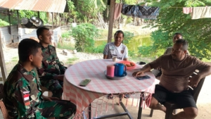 BatasYonarmed 12 Kostrad Tingkatkan Kemanunggalan Lewat Komunikasi Sosial di Motaain