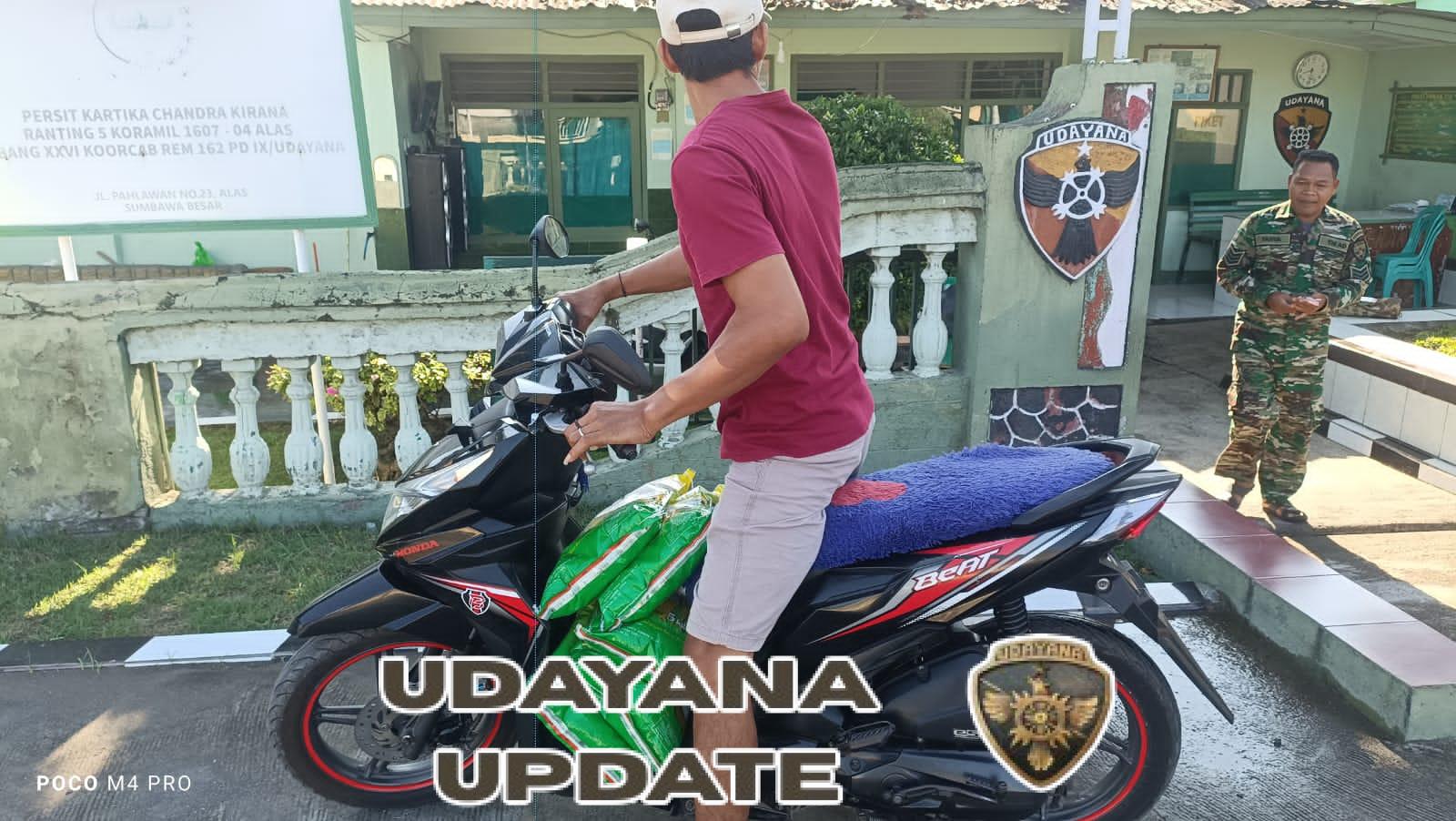 Gerakan Pangan Murah Koramil Alas, Solusi Bantu Warga Dapatkan Beras Terjangkau