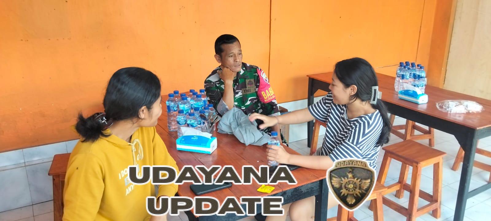 Babinsa Desa Susut Jalin Komsos Tingkatkan Keakraban dengan Warga Binaan