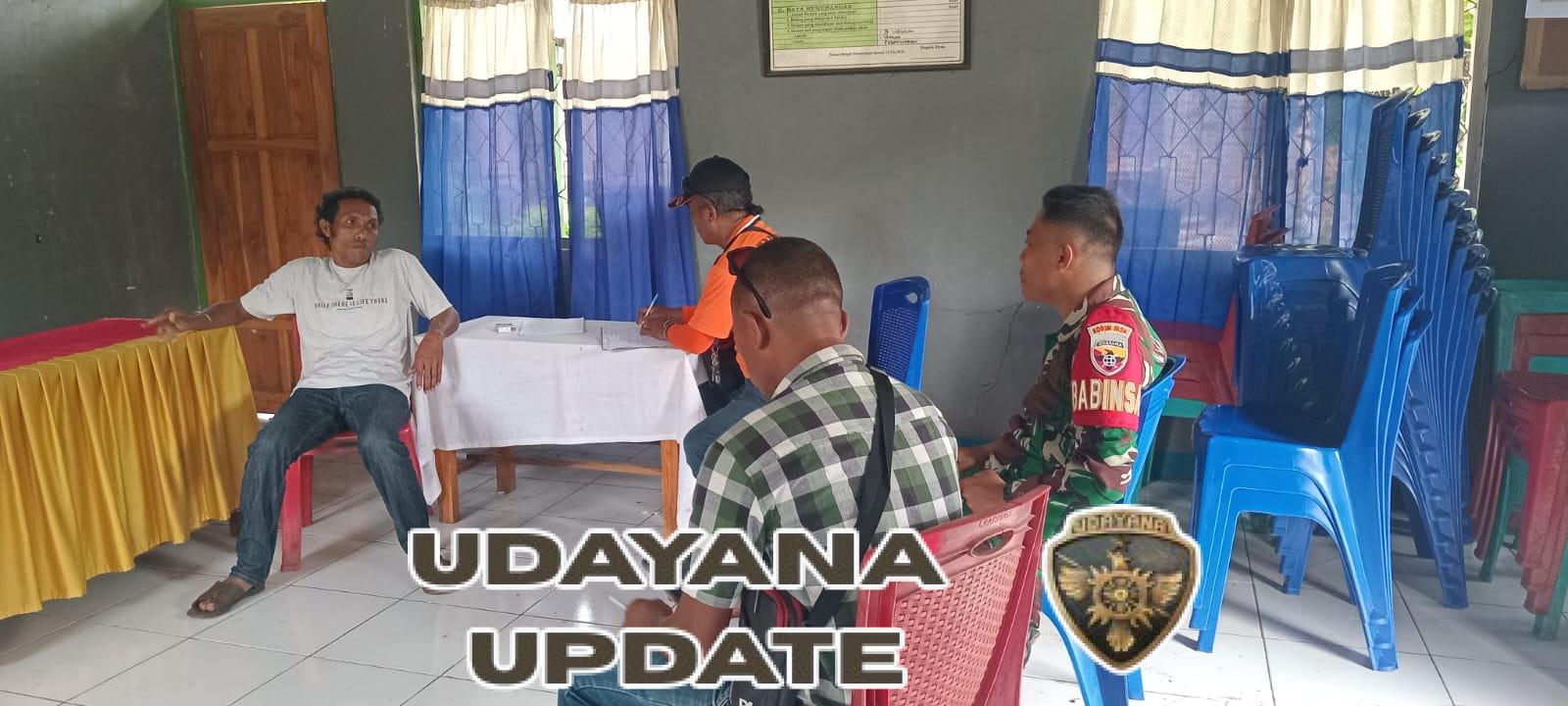 Praka Dermawan Jalin Silaturahmi dengan Perangkat Desa Baobolak