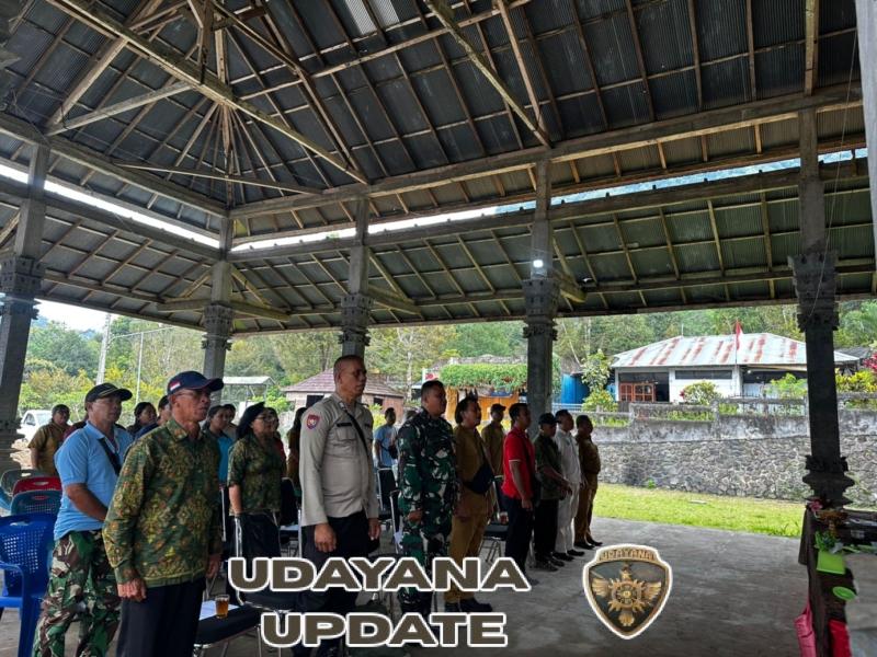 Musrenbang Desa Galungan Tahun 2026, Babinsa dan Bhabinkamtibmas Hadiri Penyusunan RKPDes