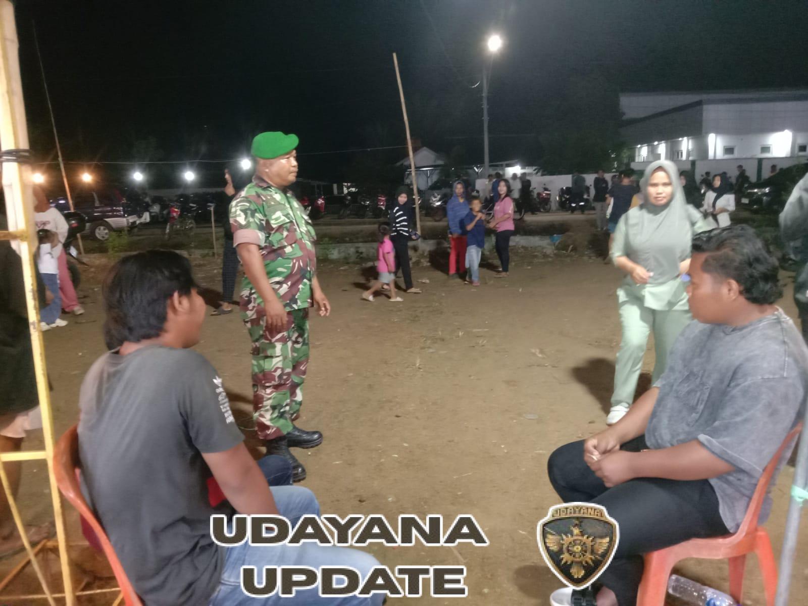 Sinergi TNI-Polri, Babinsa Seteluk Turun Patroli Malam Ciptakan Rasa Aman
