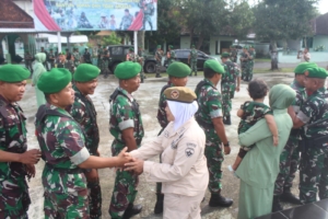 Serma Patriot Pensiun Dari Dinas TNI AD, Dandim Loteng: Inspirasi Bagi Prajurit