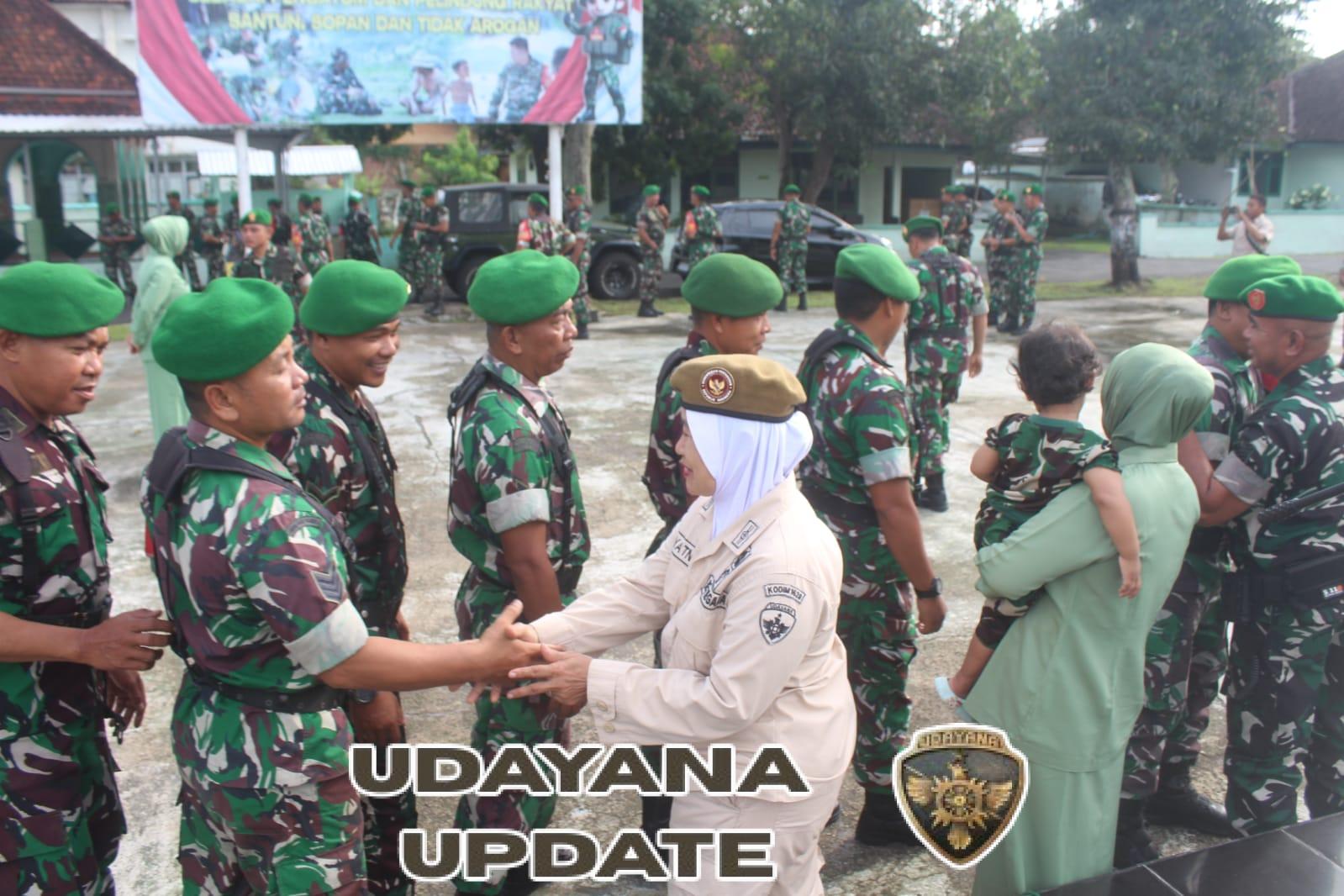 Serma Patriot Pensiun Dari Dinas TNI AD, Dandim Loteng: Inspirasi Bagi Prajurit
