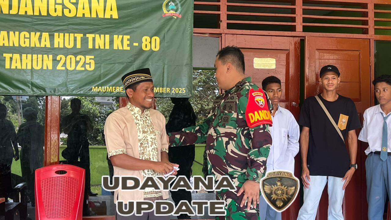 Kodim 1603/Sikka Rayakan HUT TNI ke-80 dengan Anjangsana: Wujud Penghormatan untuk Purnawirawan dan Kedekatan dengan Rakyat