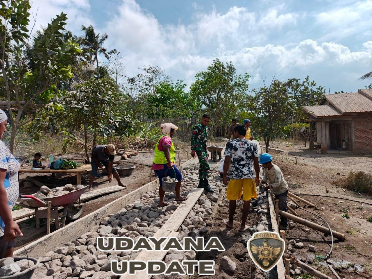 Komitmen Babinsa Wulanggitang, Bantu Masyarakat dan Jaga Keamanan di Wilayah Binaan