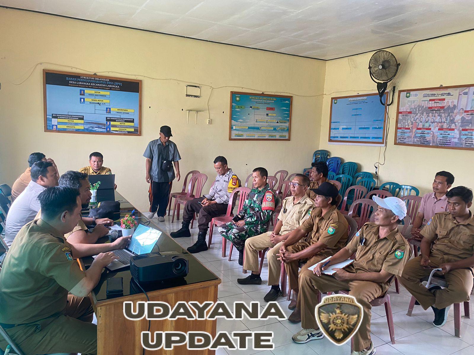 Babinsa Labangka Dampingi Rapat Penetapan Sewa Lahan KTM