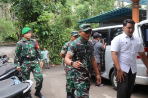 Dandim Klungkung Tinjau Langsung Dapur MBG  SPPG Wilayah Desa Selat