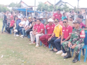 Babinsa Serka Tasrif Apresiasi Suksesnya Penutupan Kades Banda Cup 2025