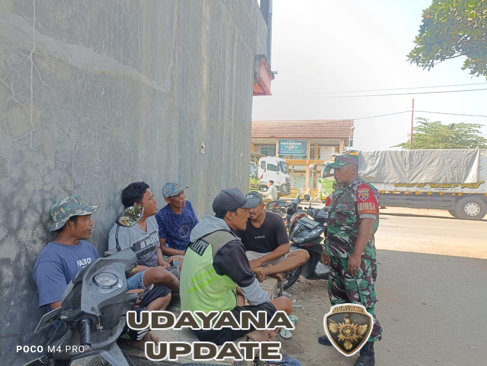 Babinsa Koramil Alas Tekankan Antisipasi Bahaya Kebakaran di Lingkungan Warga