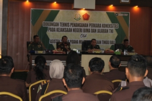 Sinergi TNI dan Kejaksaan Diperkuat melalui Dukungan Teknis Penanganan Perkara Koneksitas