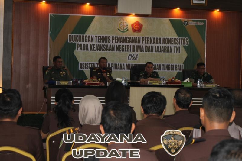 Sinergi TNI dan Kejaksaan Diperkuat melalui Dukungan Teknis Penanganan Perkara Koneksitas