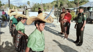 Gereja Rehobot Danodale Gelar Serah Terima Pendeta, Babinsa Pantai Baru Hadir