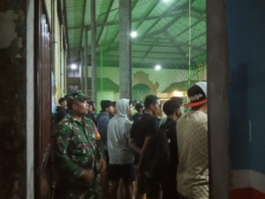 Babinsa Sulahan Amankan Jalannya Turnamen Futsal di Wilayah Binaan