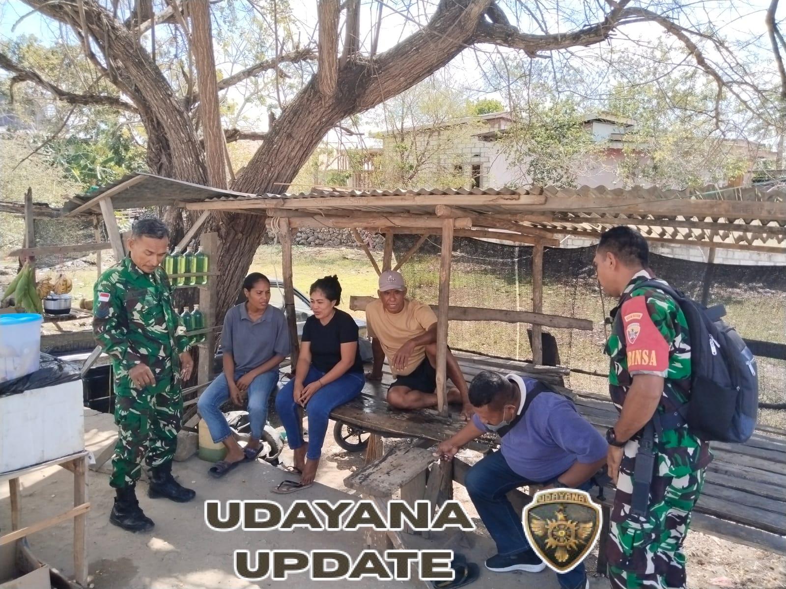 Jaga Situasi Wilayah Agar Tetap Aman Babinsa Melaksanakan Patroli Wilayah Binaan