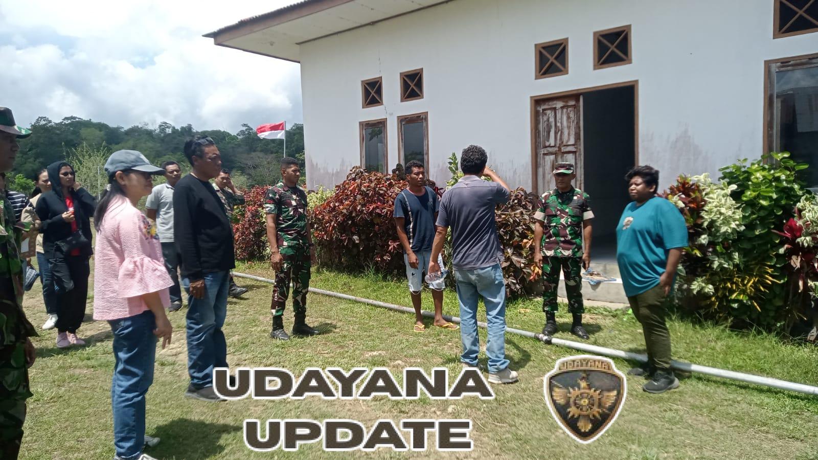 Peninjauan Rencana Pembangunan Batalyon Teritorial oleh Dandim 1613/Sumba Barat