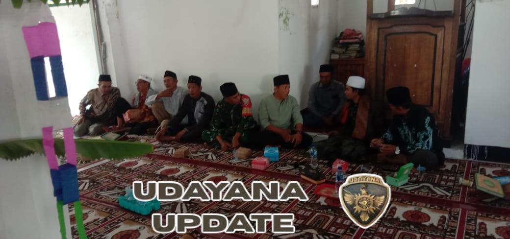 Babinsa Turut Khidmat dalam Peringatan Maulid Nabi Muhammad SAW 1447 H di Masjid Al-Furkan Ledang