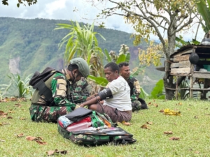 Langkah Tulus Prajurit 743/PSY di Talilime: Kesehatan Gratis untuk Masyarakat