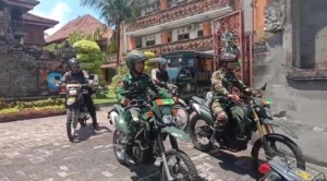 Antisipasi Potensi Kerawanan Diwilayah, Kodim Klungkung Bersama Polres lakukan Patroli Gabungan