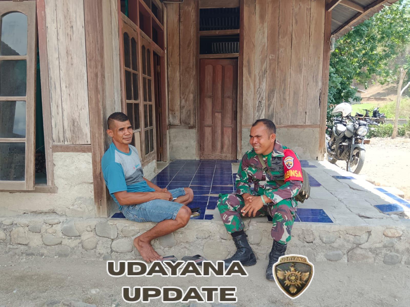 Serda Fransiskus A. Moa Gelar Anjangsana dan Sosialisasi Keamanan di Wewaria