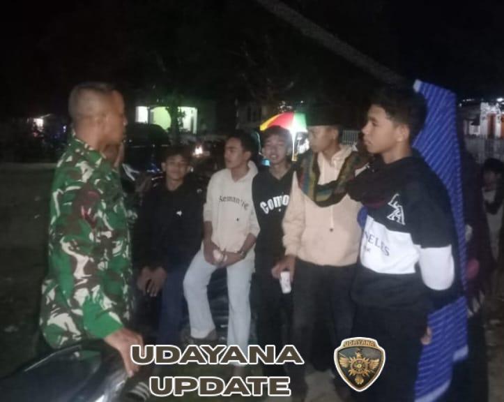 Serka Maman Ajak Warga Desa Pela Perkuat Toleransi dan Laporkan Permasalahan Keamanan