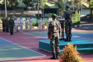 Kodim Klungkung Gelar Upacara Rutin Hari Senin