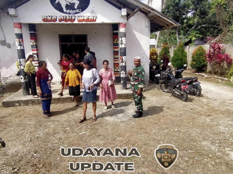 TNI dan Warga Bersinergi Ciptakan Situasi Kondusif di Desa Modu Waimaringu