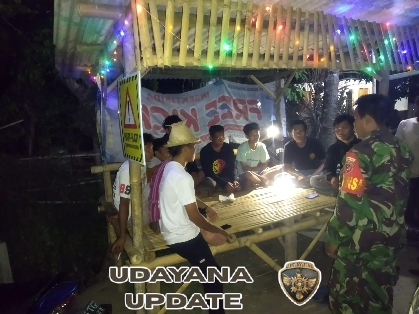 ‎Serda Hunain Akmal Ajak Warga Aktif Ronda Malam Jaga Keamanan Desa