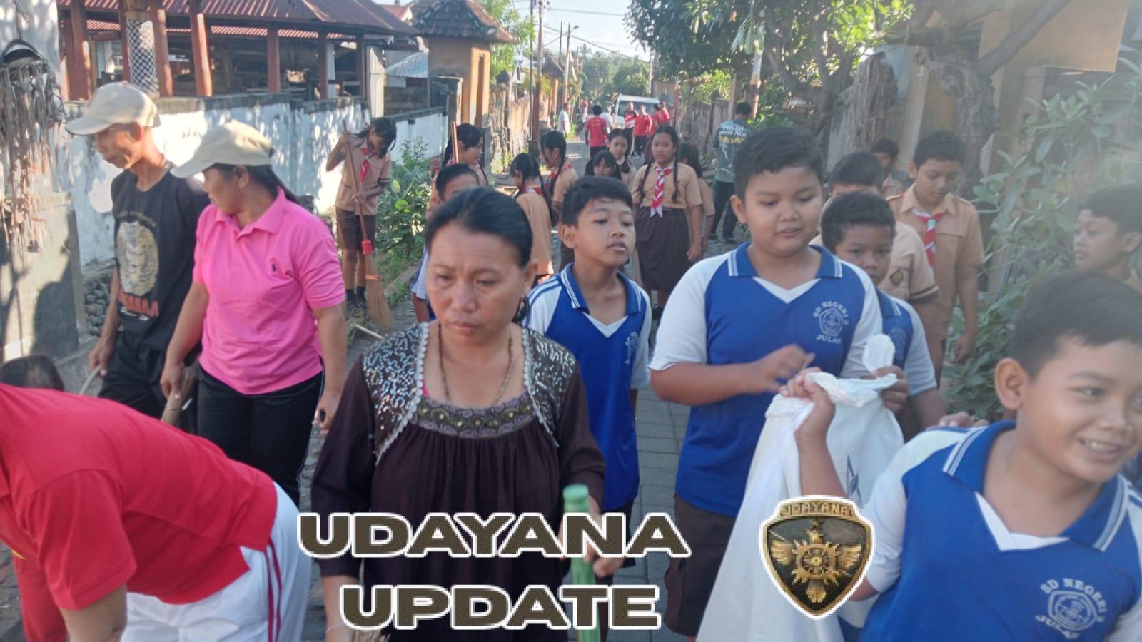 Jumat Bersih Bersama Babinsa dan Perangkat Desa, Tingkatkan Kualitas Lingkungan