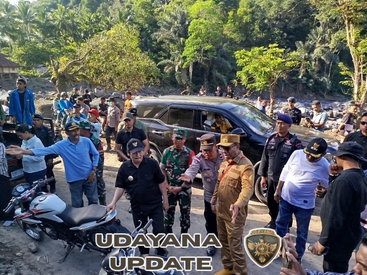 Letkol Inf. Imam Subekti S.E Hadiri Kunjungan Wagub NTT ke Lokasi Bencana Banjir di Mauponggo