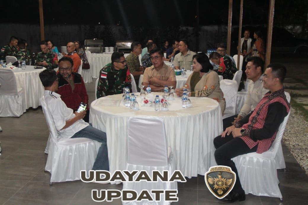 Ramah Tamah di Penghujung Purna Tugas, Satgas Yonif 741/GN Laksanakan Acara Perpisahan di Rumah Jabatan Bupati Belu