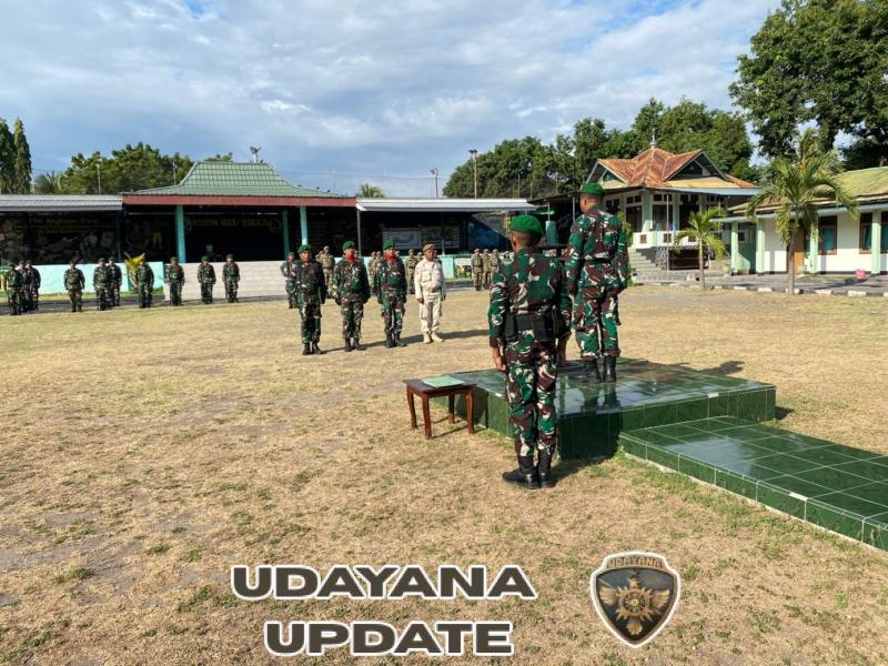 Upacara Bendera 17-an di Makodim 1603/Sikka Berlangsung Khidmat dan Penuh Semangat Kebangsaan