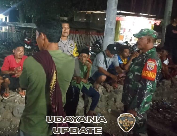 Serka Arya Toni Haris Edukasi Warga soal Optimalisasi Lahan dan Bahaya Pembakaran saat Patroli