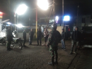 Perkuat Keamanan, Kodim 1612/Manggarai Bersama Ormas Laksanakan Patroli Terpadu