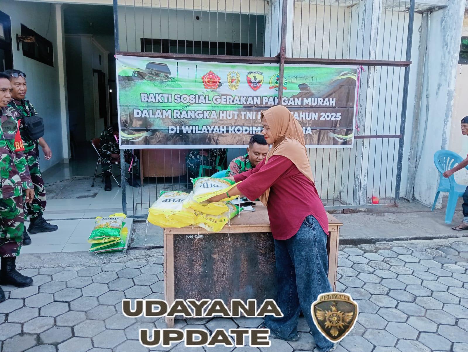 400 Sak Beras Ludes Terjual di GPM Rasanae Timur Kota Bima