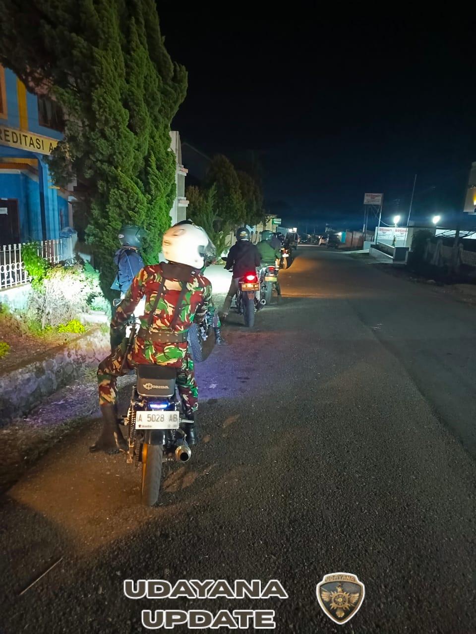 Jaga Stabilitas Wilayah, Kodim 1612/Manggarai dan Ormas Manggarai Bersatu Lakukan Patroli Terpadu