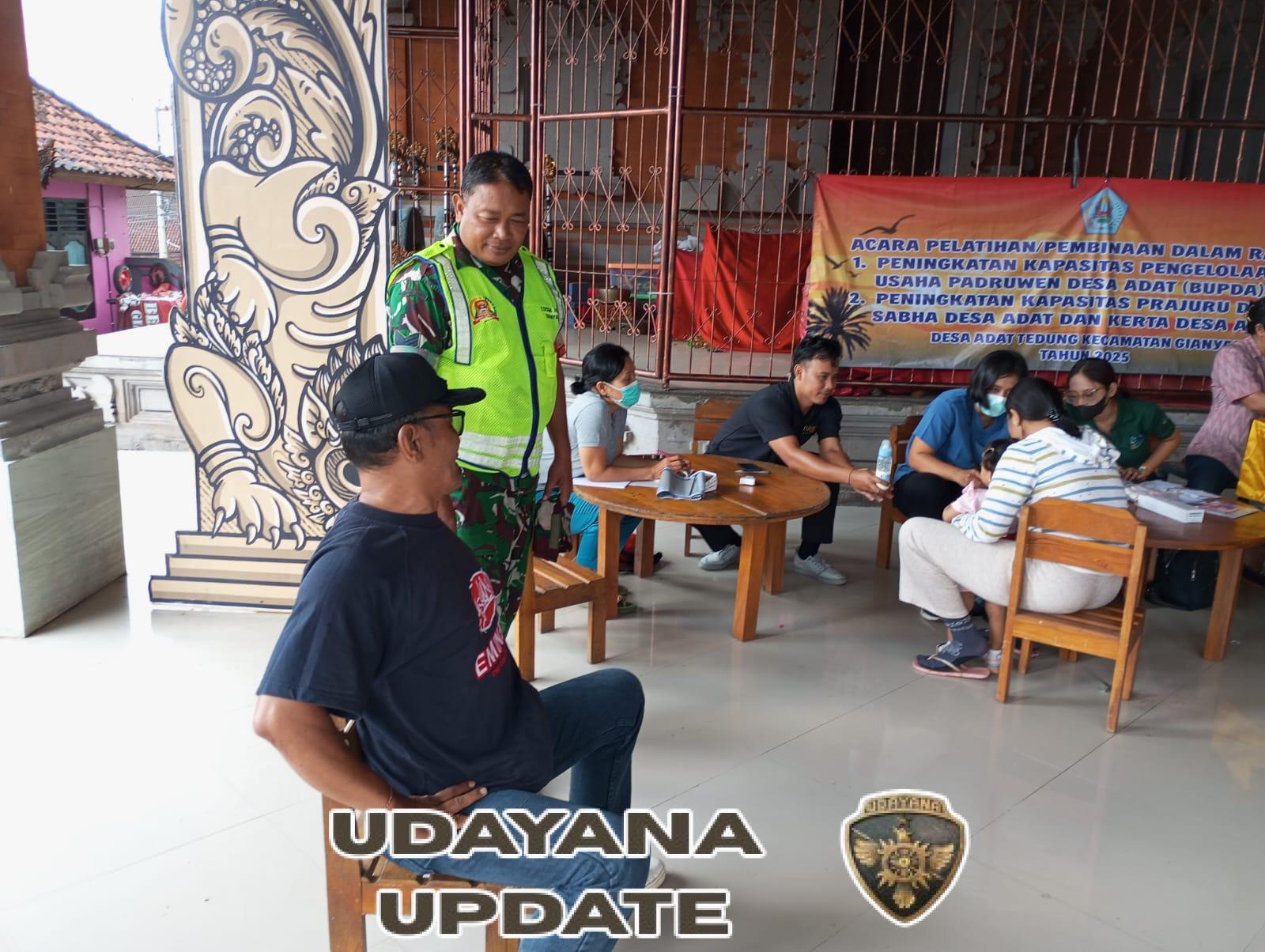 Babinsa Abianbase Dukung Posyandu Siklus Hidup Demi Kesehatan Masyarakat