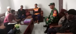 Turut Hadir, Babinsa Senayan Dampingi Warga dalam Mediasi Batas Lahan