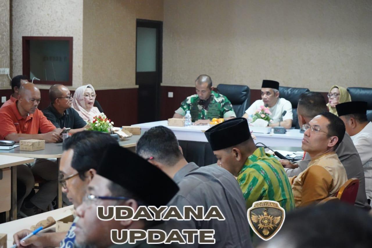 Dandim 1628/KSB Bersama Forkopimda Bahas Persiapan PEDA XVII dan Agro Expo NTB