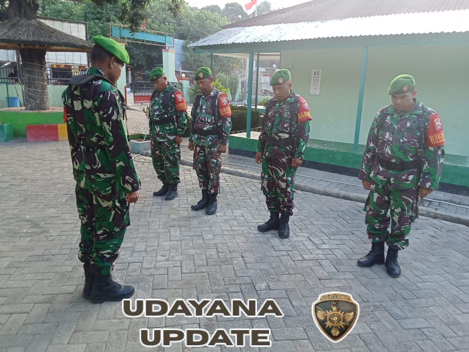 Patroli Siskamling, Babinsa Koramil Sape Berikan Himbauan Kamtibmas