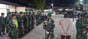 Warga Mataram Tenang Lihat Patroli Gabungan TNI-Polri
