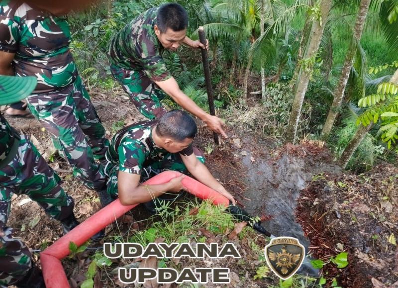 Kolaborasi TNI, Desa, dan Warga Sukses Buka Jalan Baru