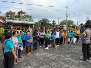 Cuaca Tak Menentu, Aparat Gabungan Di Desa Takmung  Respon Cepat Gelar PSN