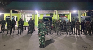 Kodim 1618/TTU Bersama Komduk Amankan Jalur Rawan, Stabilitas Kota Tetap Terjaga