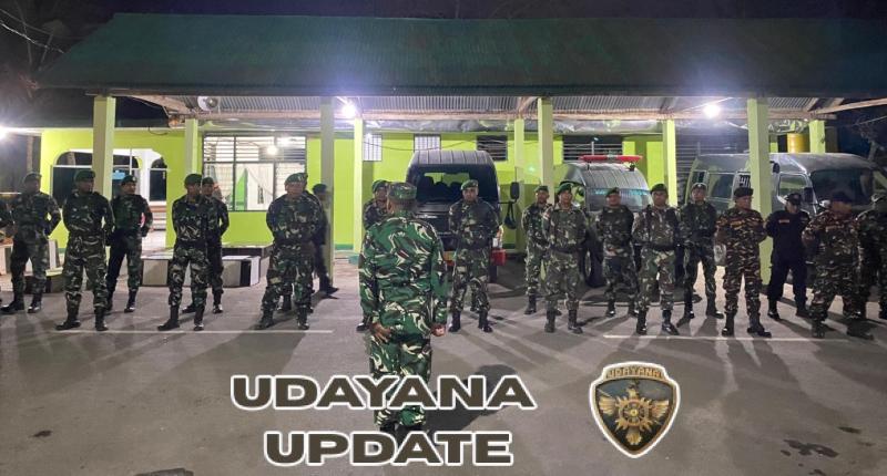 Kodim 1618/TTU Bersama Komduk Amankan Jalur Rawan, Stabilitas Kota Tetap Terjaga