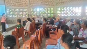 Babinsa Kawal Presentasi Lanjutan Proposal Ketahanan Pangan BUMDes Desa Kokowahor