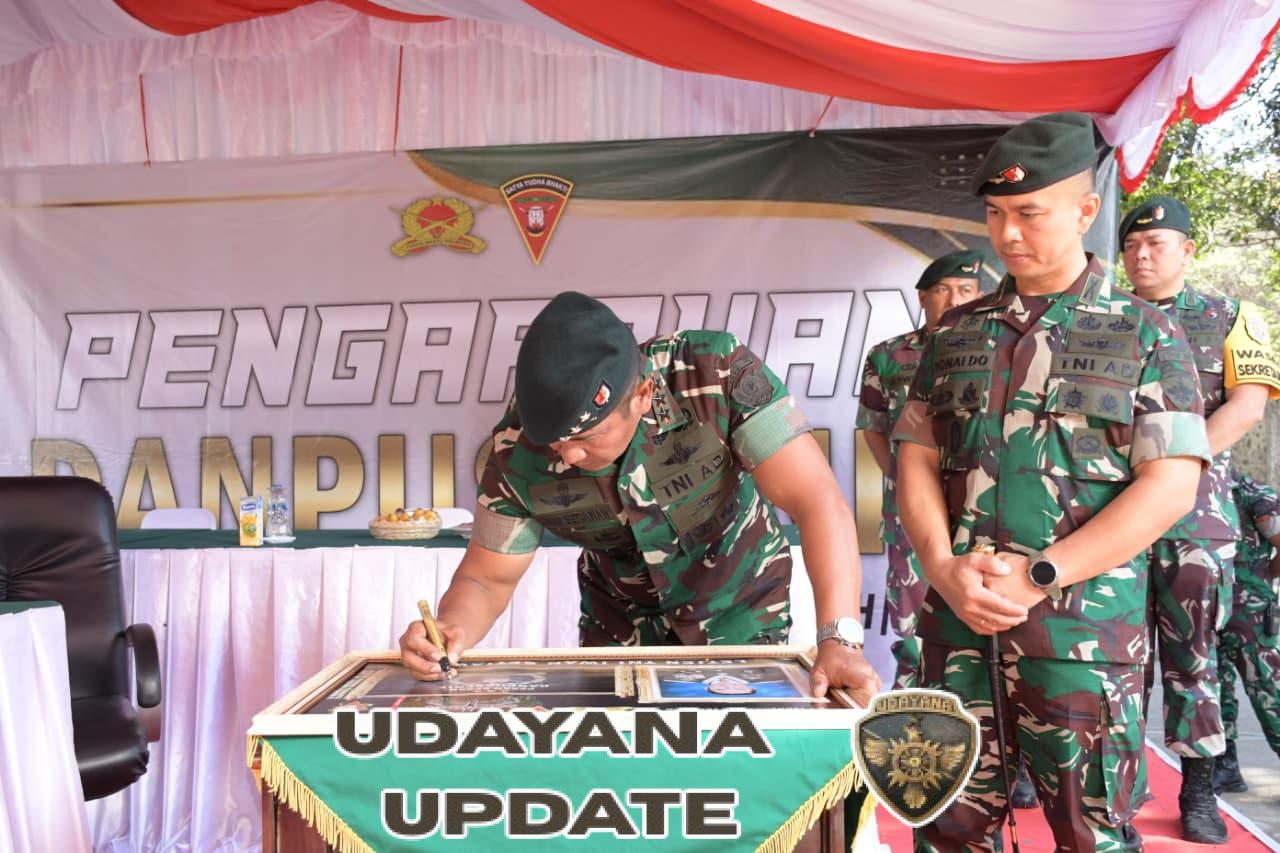 Kunjungan Danpussenif di satuan Jajaran Brigif 21/Komodo.